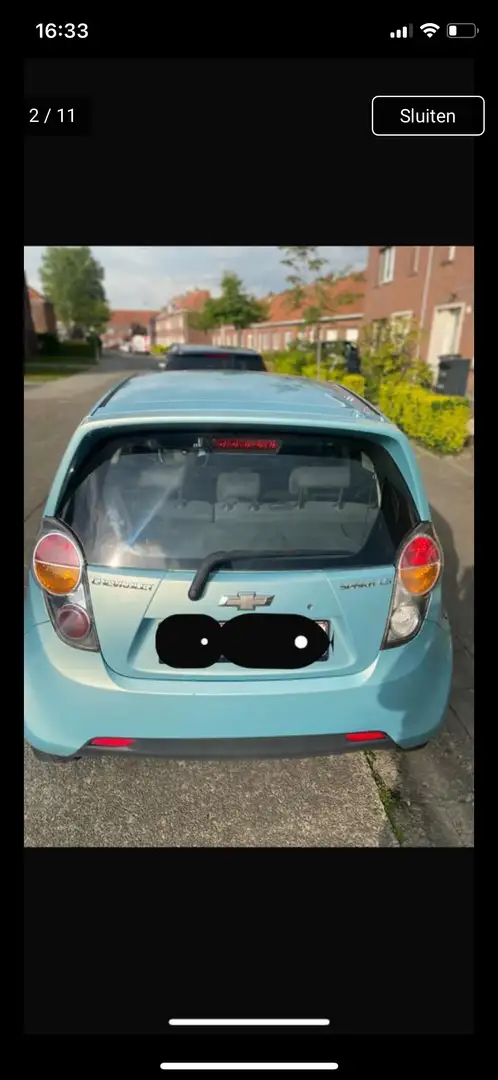 Chevrolet Spark Spark 1.0 Bleu - 2