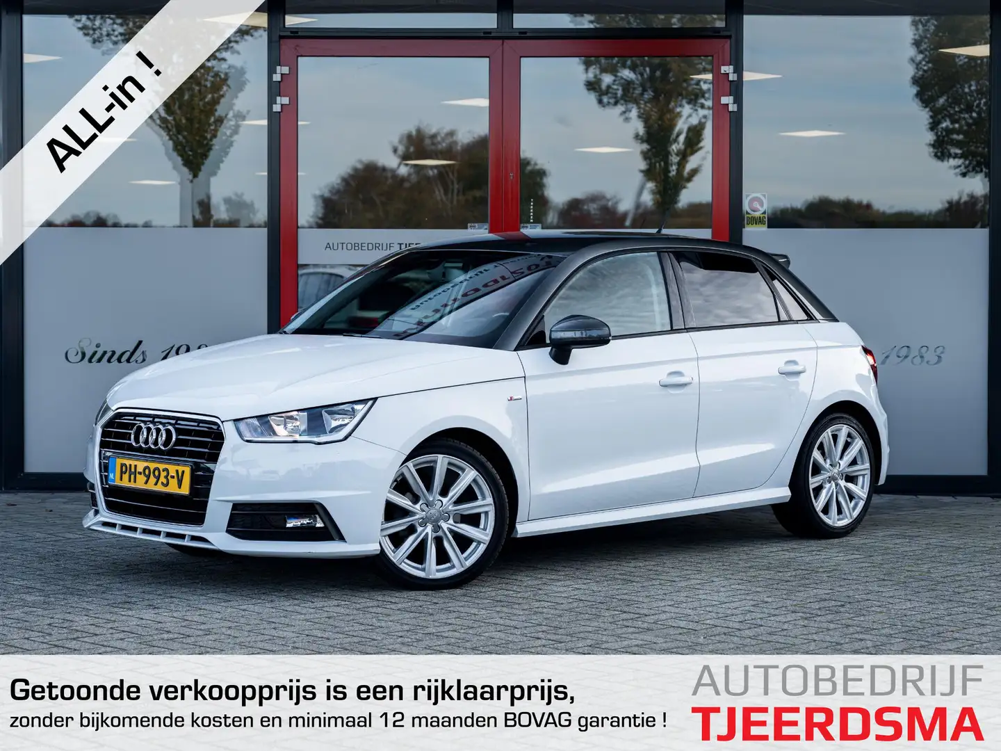 Audi A1 Sportback 1.0 TFSI Adrenalin | S-Line | Origineel Blanc - 1