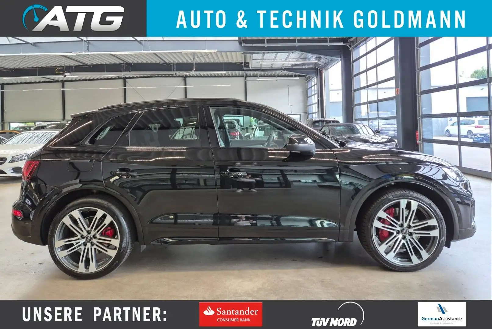 Audi SQ5 3.0TDI LEDER NAVI MATRIX LED PANO B&O 360CAM Schwarz - 1