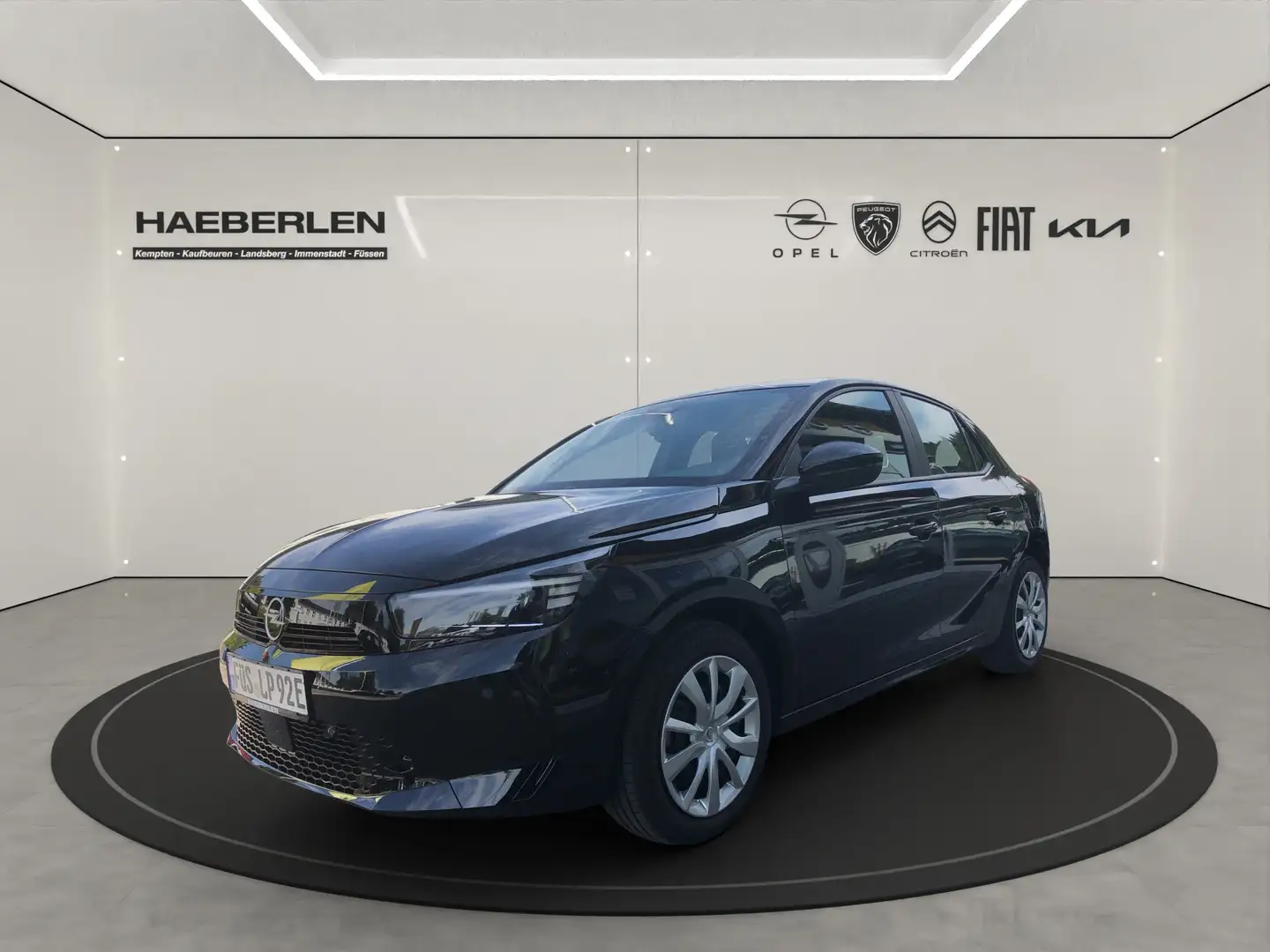 Opel Corsa F  e Edition LED+SHZ+Fernlichtass.+KlimaA Schwarz - 2