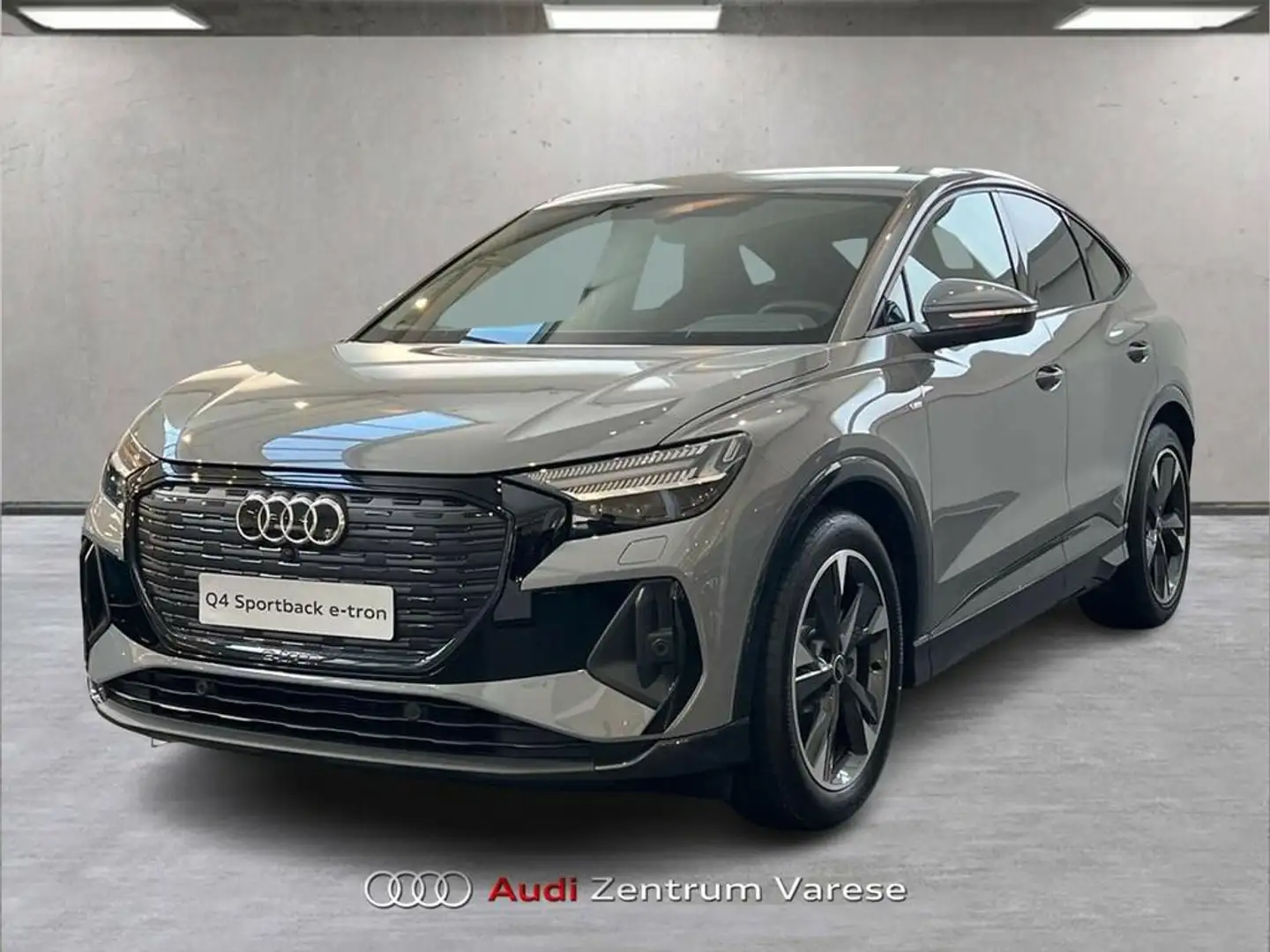 Audi Q4 e-tron Sportback 45 S line edition Gris - 1