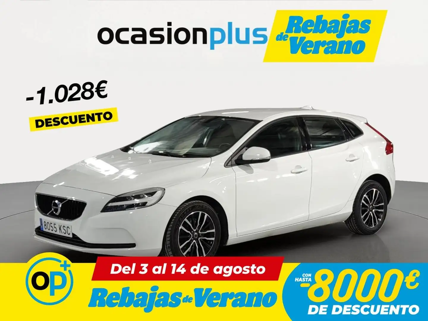Volvo V40 T2 Momentum Blanco - 1