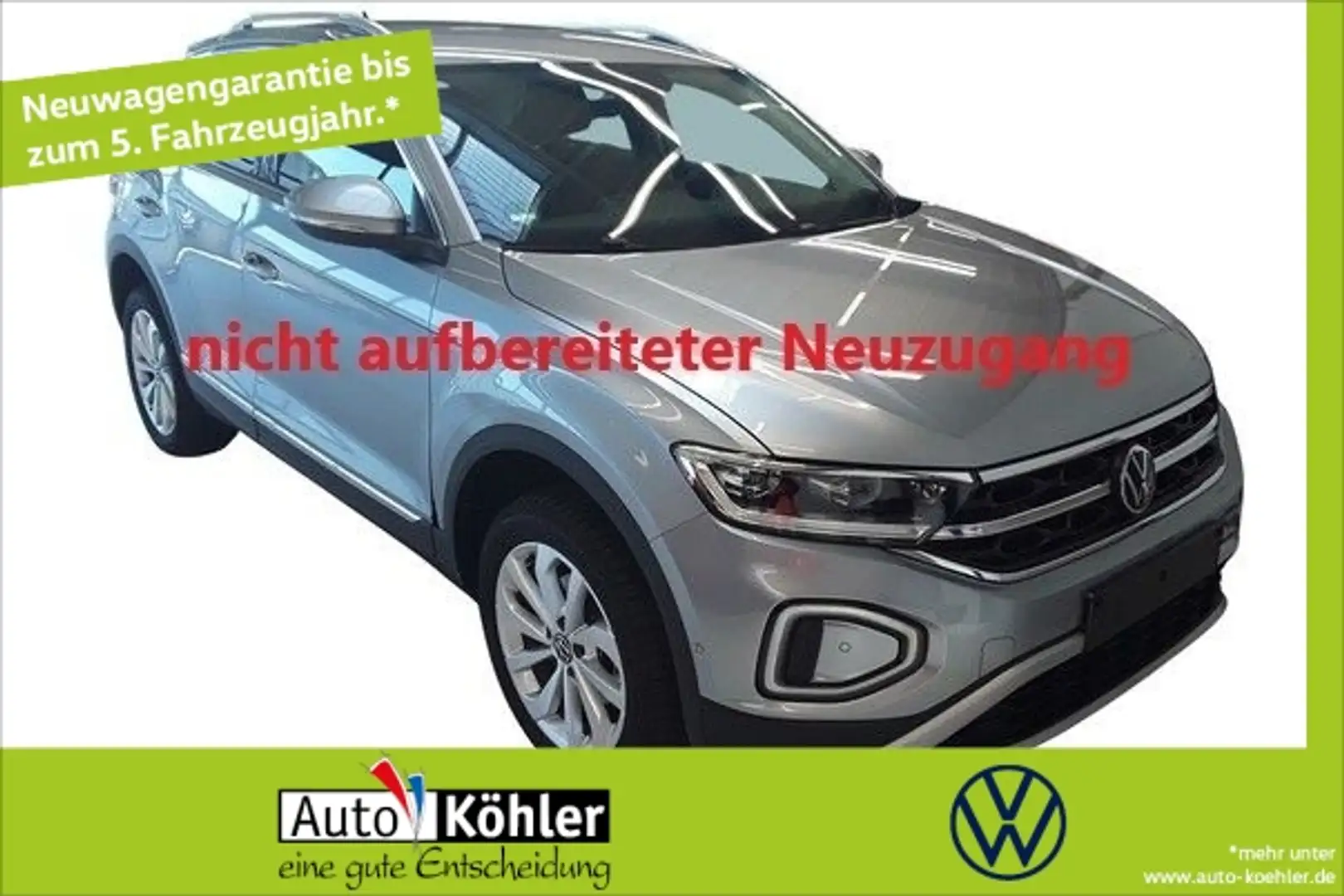Volkswagen T-Roc Style TSi LED-Plus-Scheinwerfer Matrix ACC Silber - 1