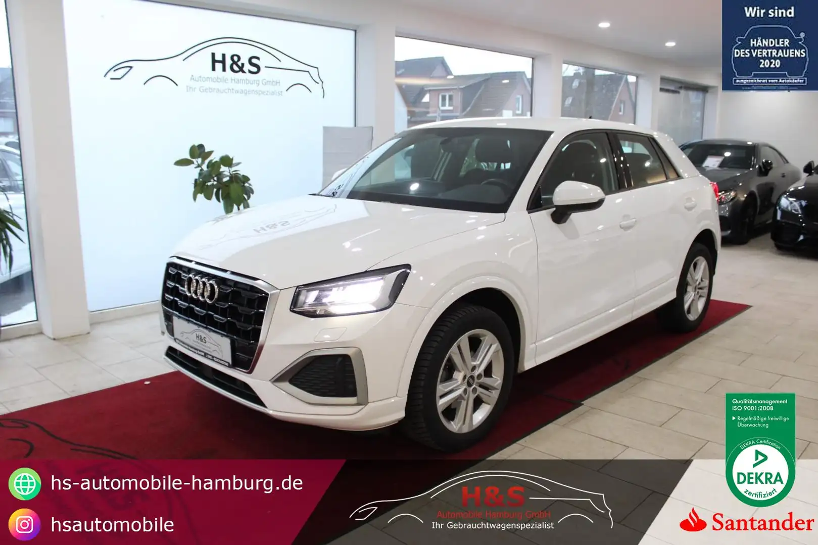 Audi Q2 35 TFSI advanced Carplay-Navi*LED Blanc - 1