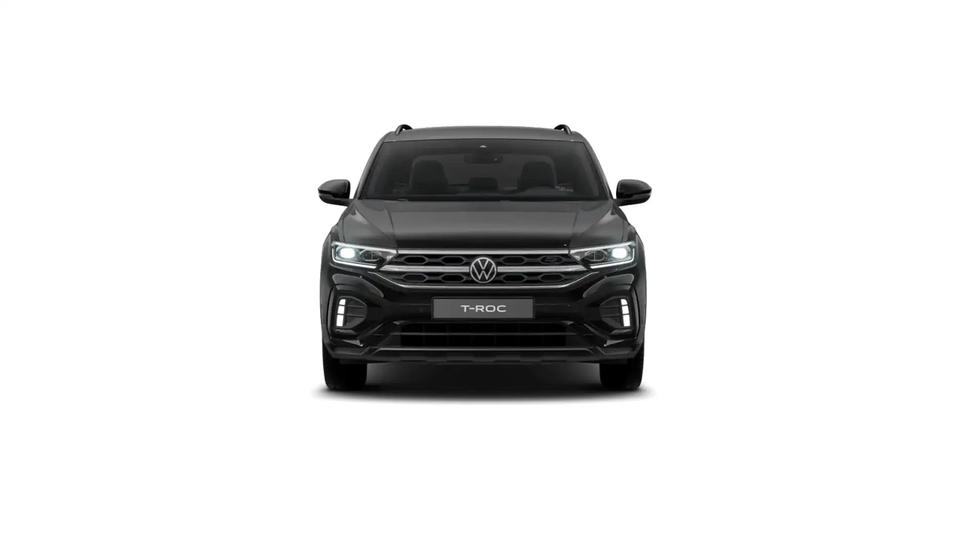 Volkswagen T-Roc R-Line 1.5 TSI DSG*NAVI*SHZ*ACC*LED*AllSea Schwarz - 2