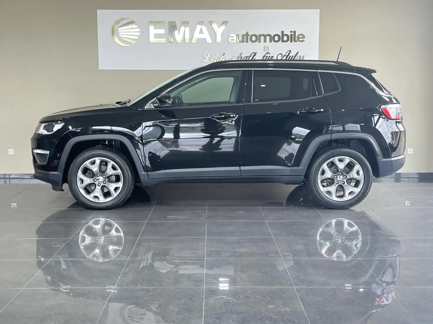 Jeep Compass Limited 4WD  Automatik /Navi/Xen./R.Kam. Schwarz - 1
