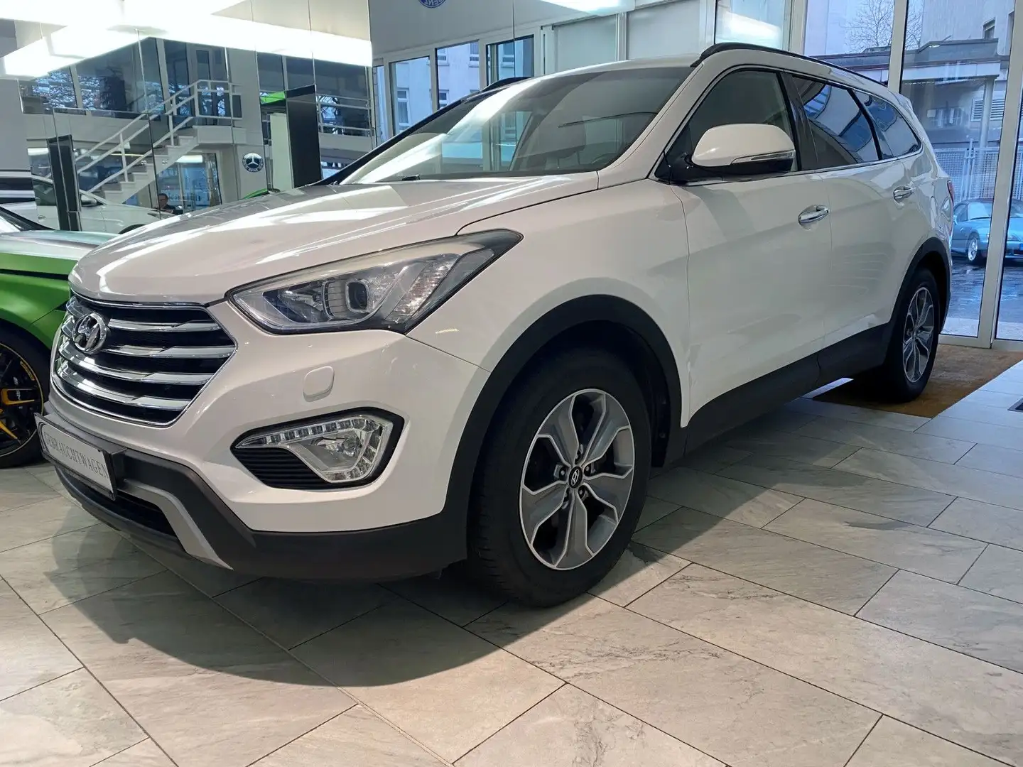 Hyundai Grand Santa Fe 4WD 2.2 CRDi Premium 7 Sitzer Blanc - 1