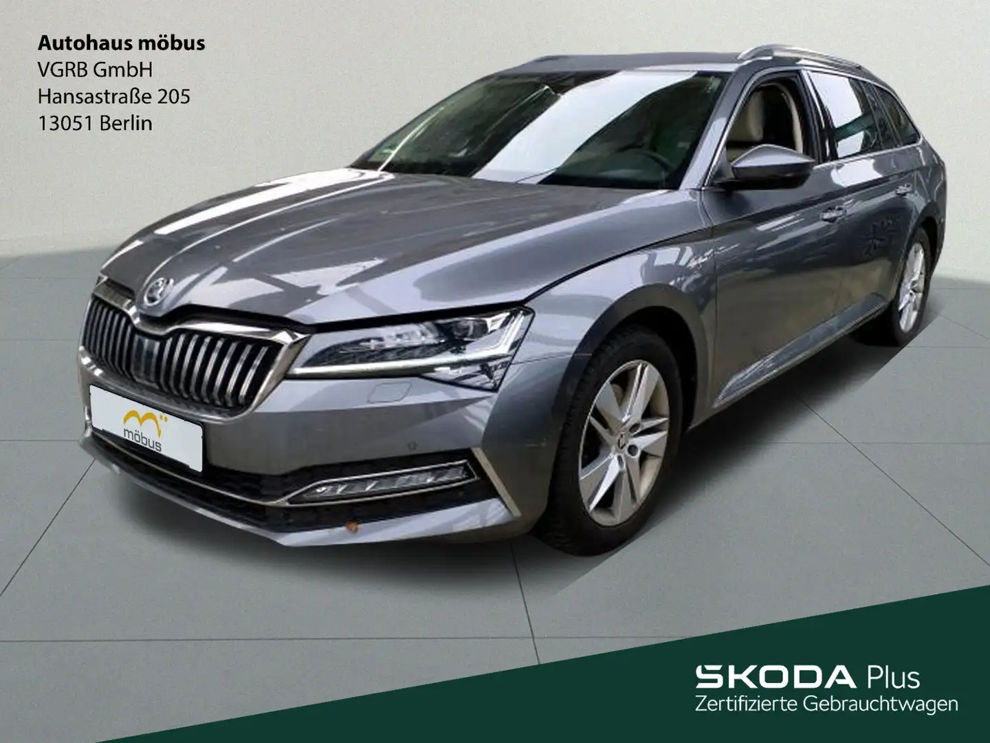 Skoda Superb Combi 2.0 TDI L&K *DSG*KESSY*RFK*APP*AHK* Grau - 2