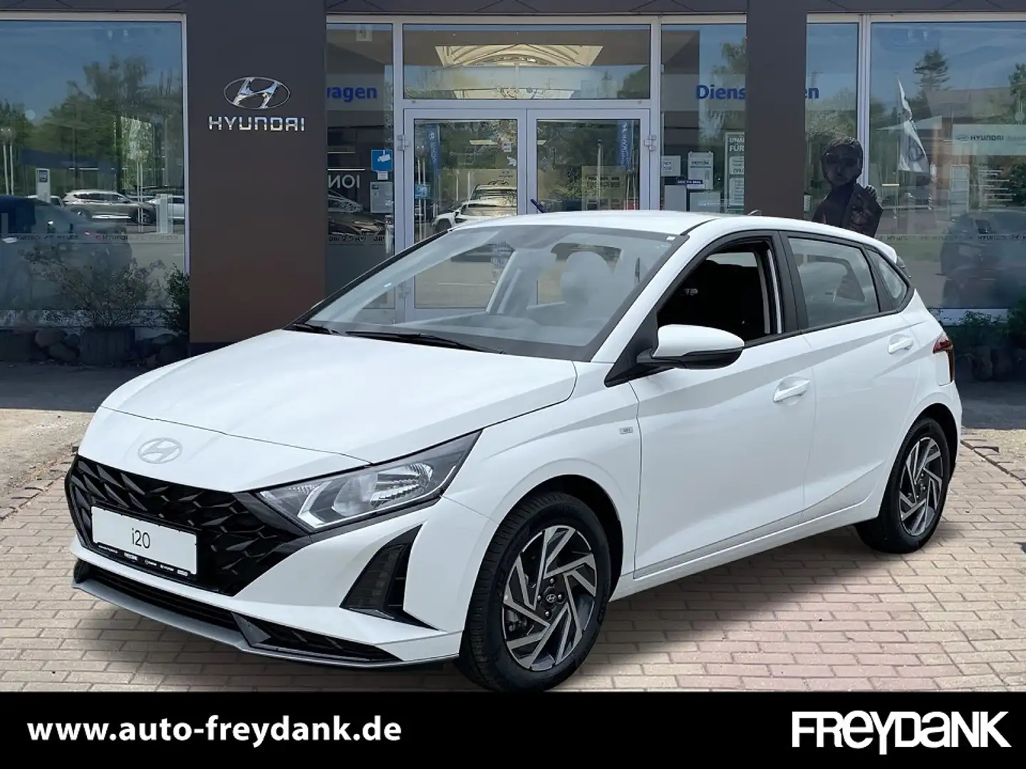 Hyundai i20 FL (MJ24) 1.0 T-Gdi (100PS) 48V iMT Trend Blanc - 1