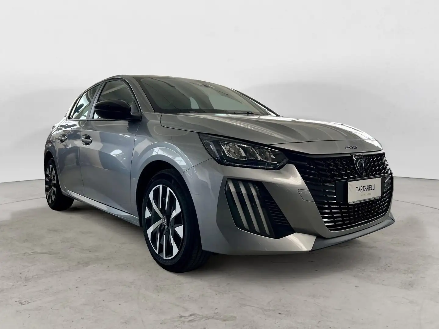 Peugeot 208 Hybrid 100 e-DCS6 Style Gris - 1