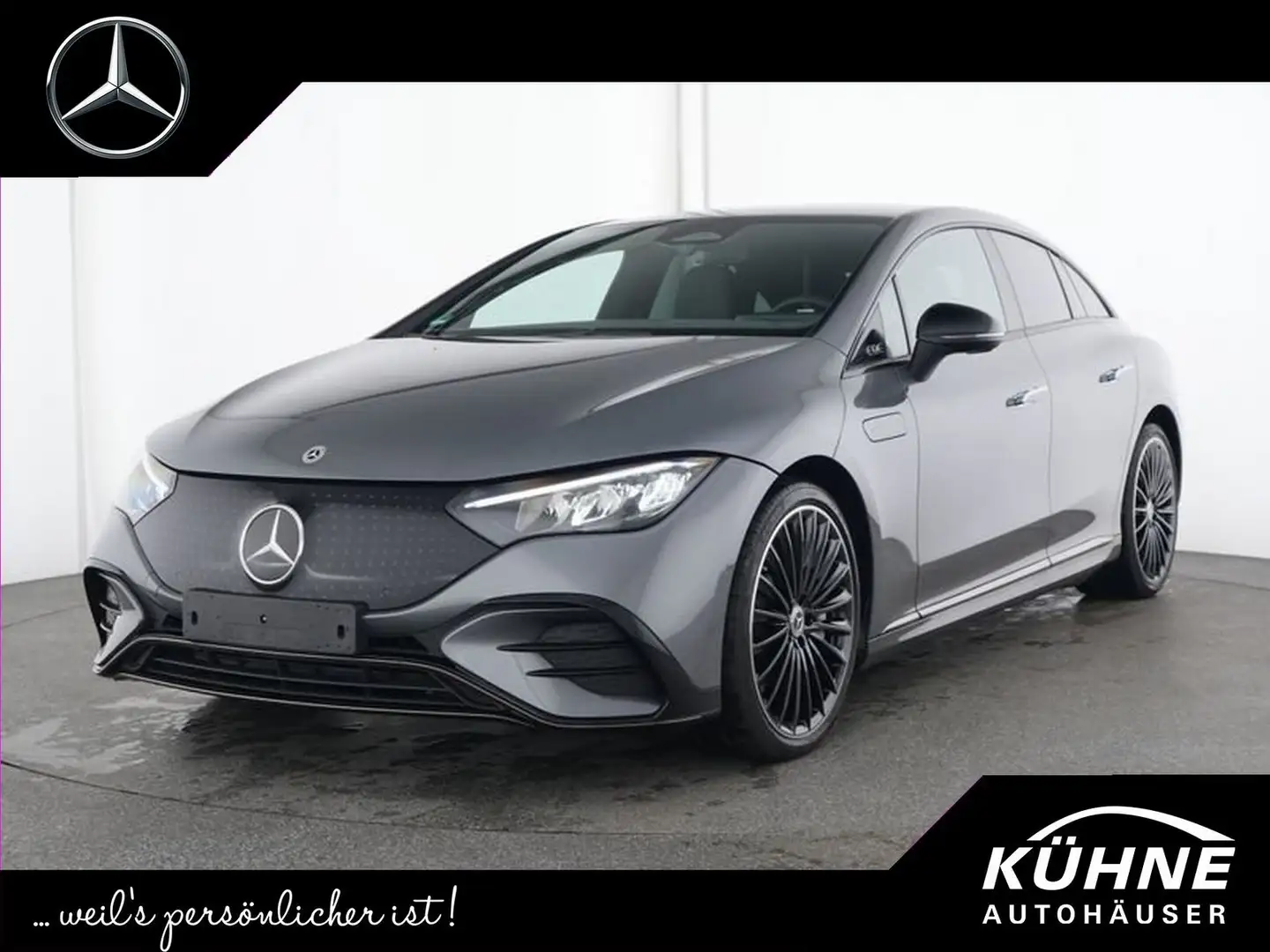 Mercedes-Benz EQE 300 AMG 2x+Airmatic+22KW+Burmest+4xSHZ+Night Grau - 1