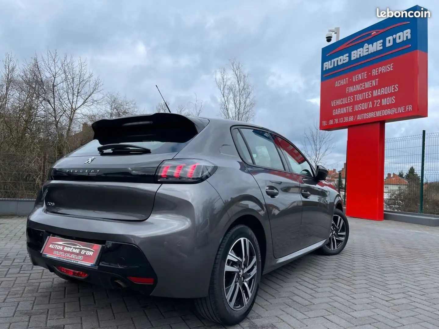 Peugeot 208 208 BlueHDi 100 S\u0026amp;S BVM6 Gris - 2