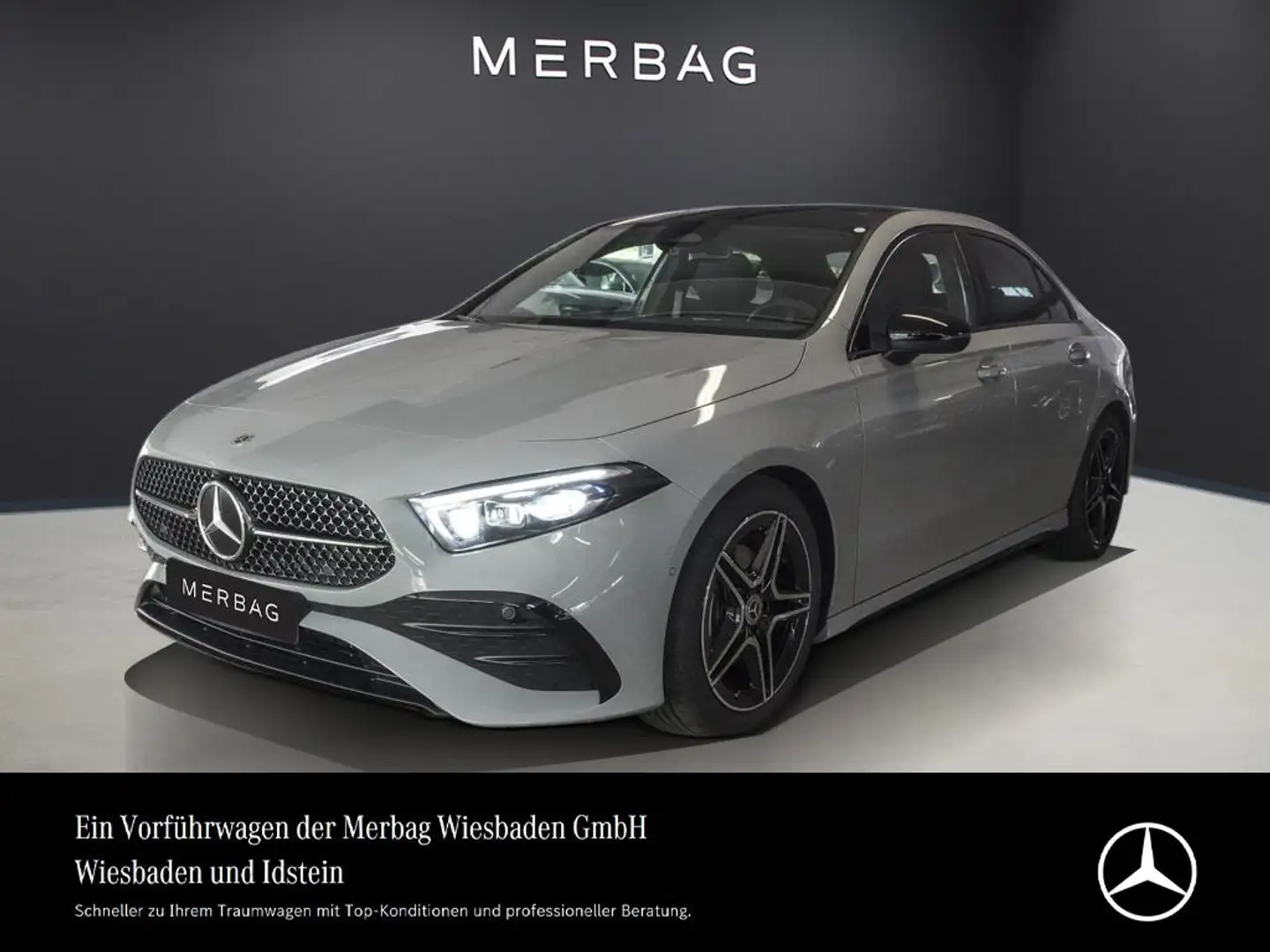 Mercedes-Benz A 180 AMG-NIGHT-DISTRONIC-PANO-KEYLESS-UVP 49.500,- Gri - 1