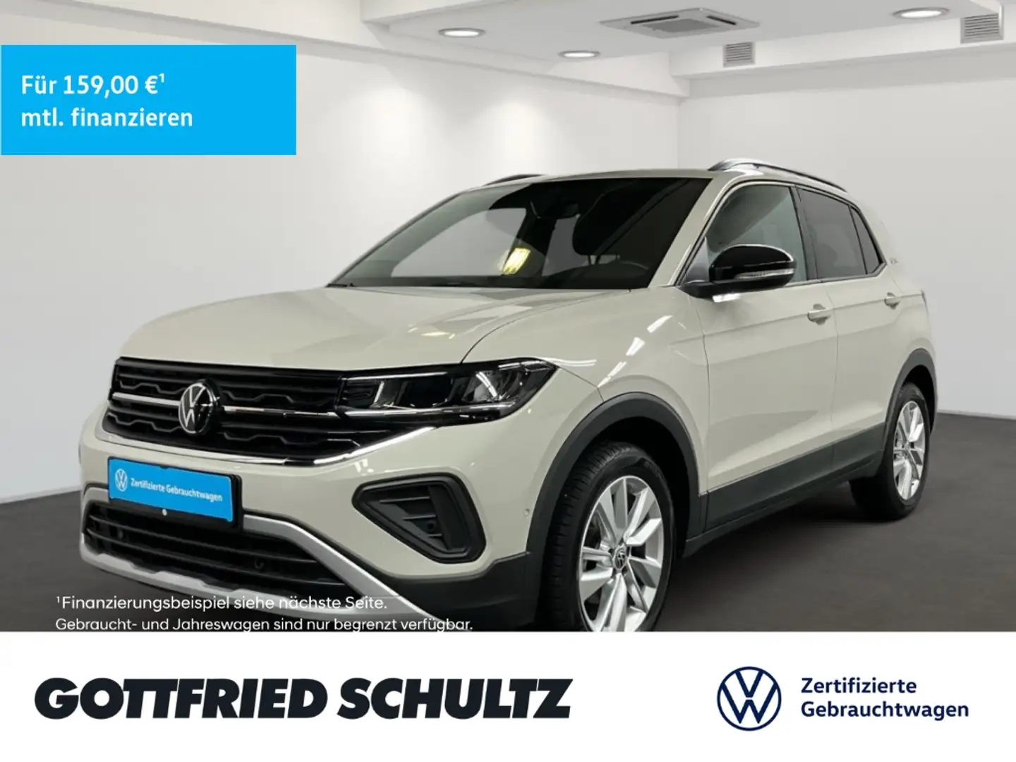 Volkswagen T-Cross 1.0 TSI LED NAV ACC SHZ DAB Goal Grau - 1