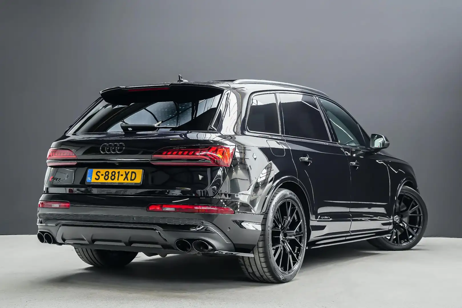 Audi SQ7 4.0 507pk TFSI quattro |keramisch|panoramadak|luch Negru - 2