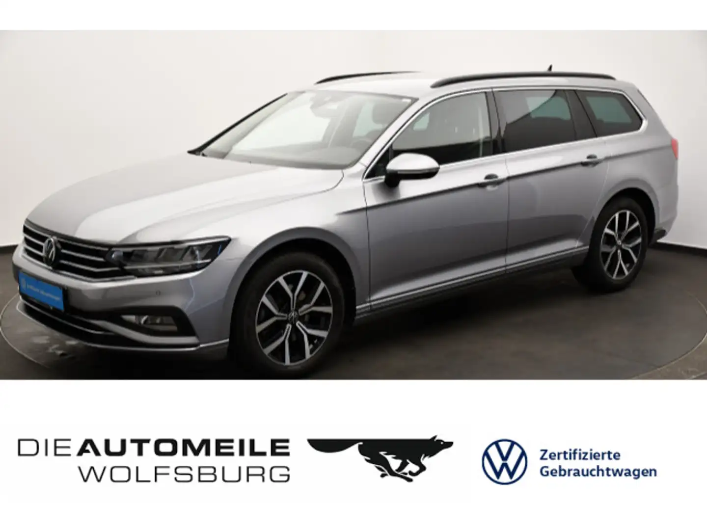 Volkswagen Passat Variant 2.0 TDI DSG Business 4Motion AHK/ Silber - 1