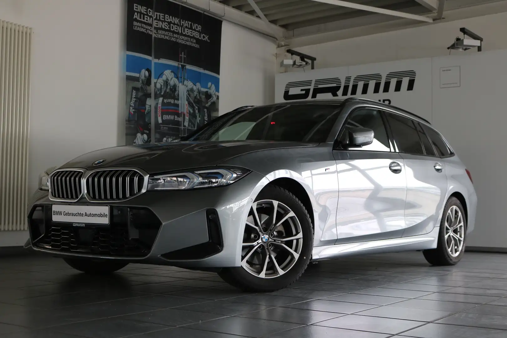 BMW 320 d M Paket AHK HUD Pano elektr. Sitze LED Gris - 1