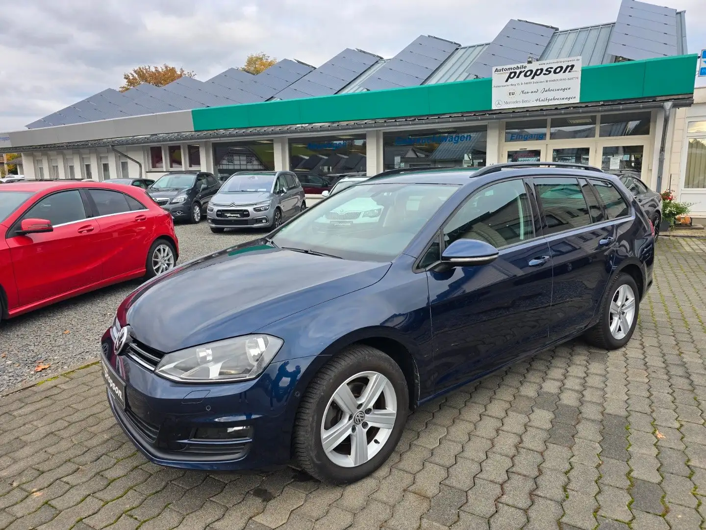 Volkswagen Golf VII Variant 1.2 TSI Comfortline BMT NAVI Bleu - 1