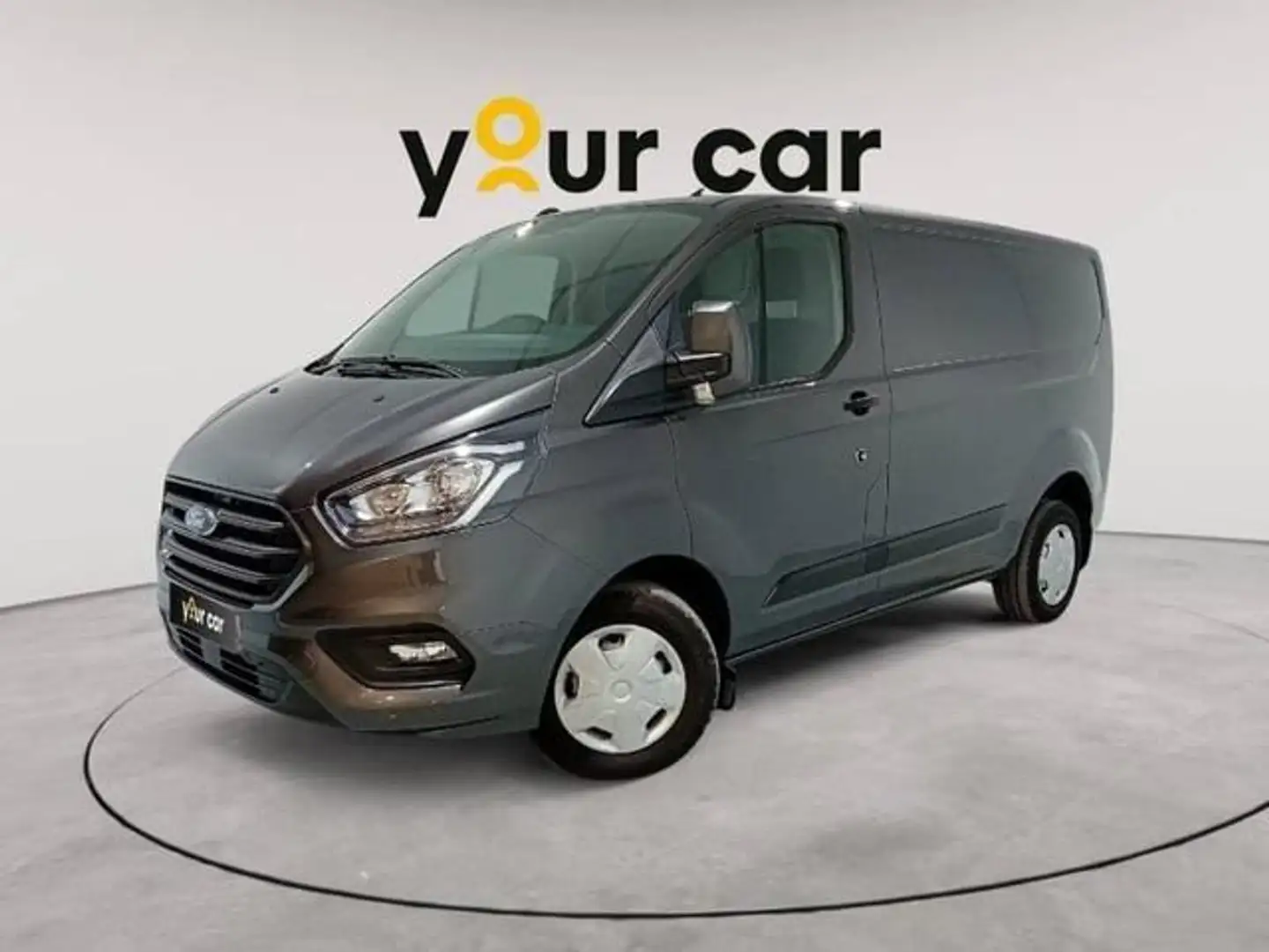 Ford Tourneo Custom 2.0 EcoBlue Hybrid Trend 130 Gris - 1