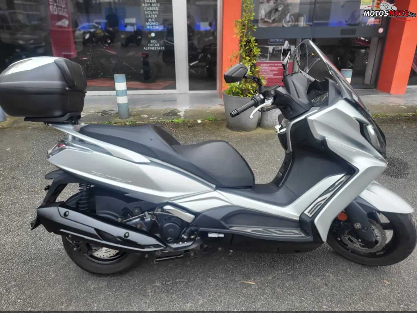Kymco Downtown 350i Argent - 1