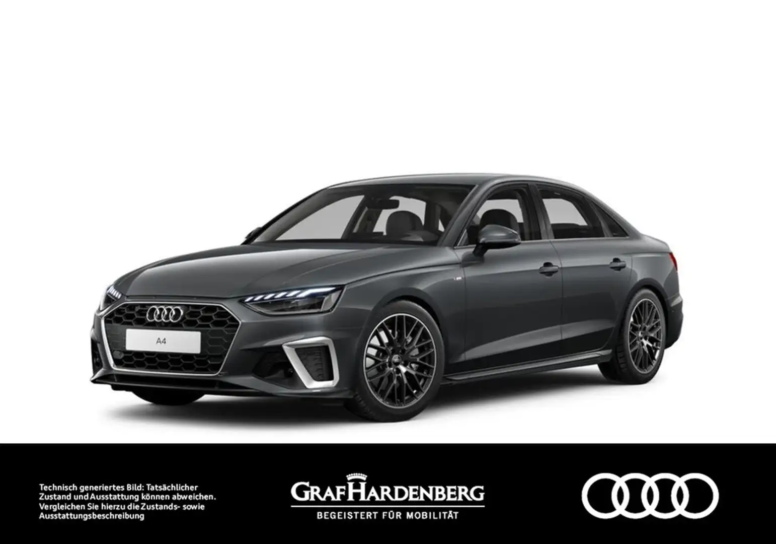 Audi A4 Lim. 40 TDI S line Virt.Cockpit LED Navi Gris - 1