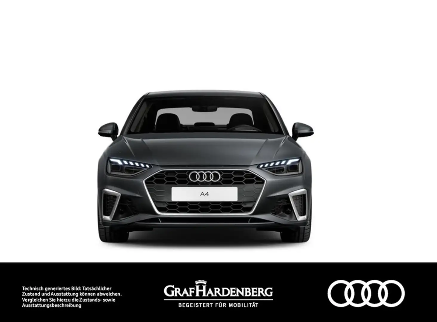 Audi A4 Lim. 40 TDI S line Virt.Cockpit LED Navi Gris - 2