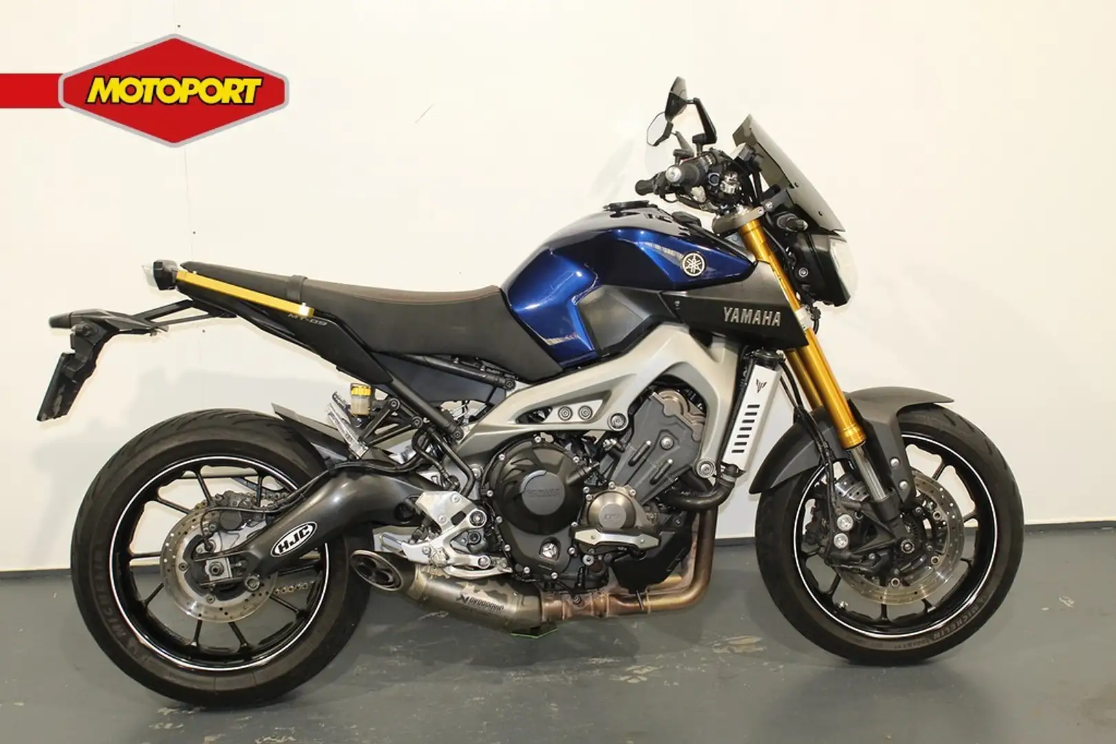 Yamaha MT-09 Blauw - 1