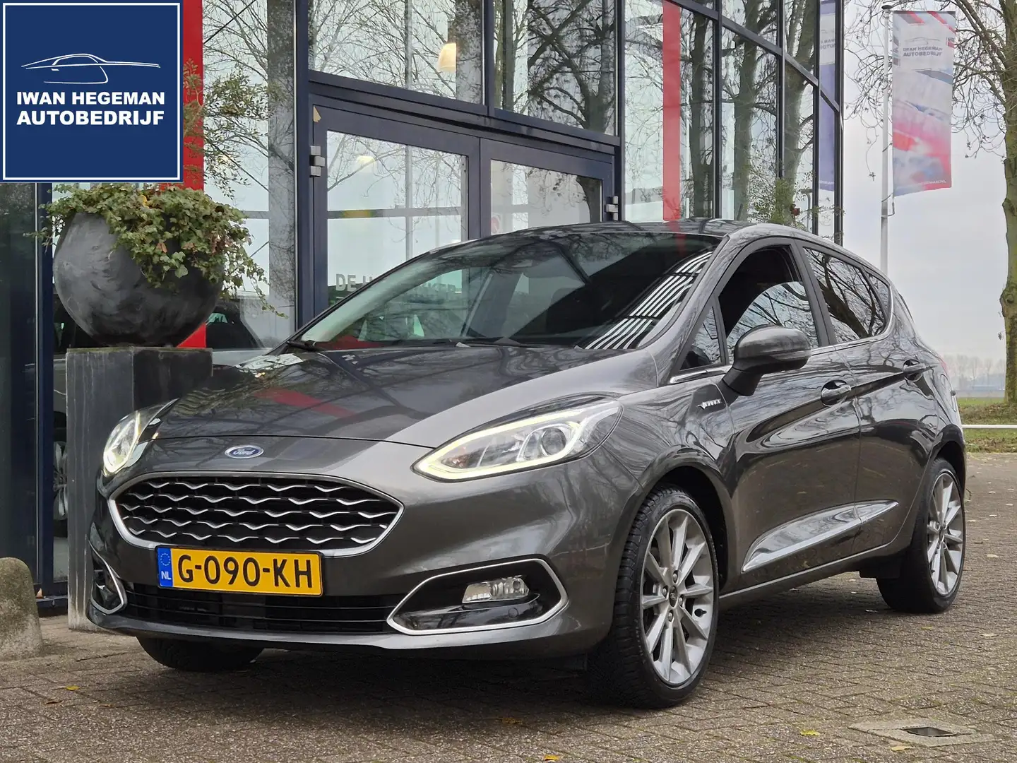 Ford Fiesta 1.0 EcoBoost 125PK Vignale | Winterpakket | Naviga Grijs - 1