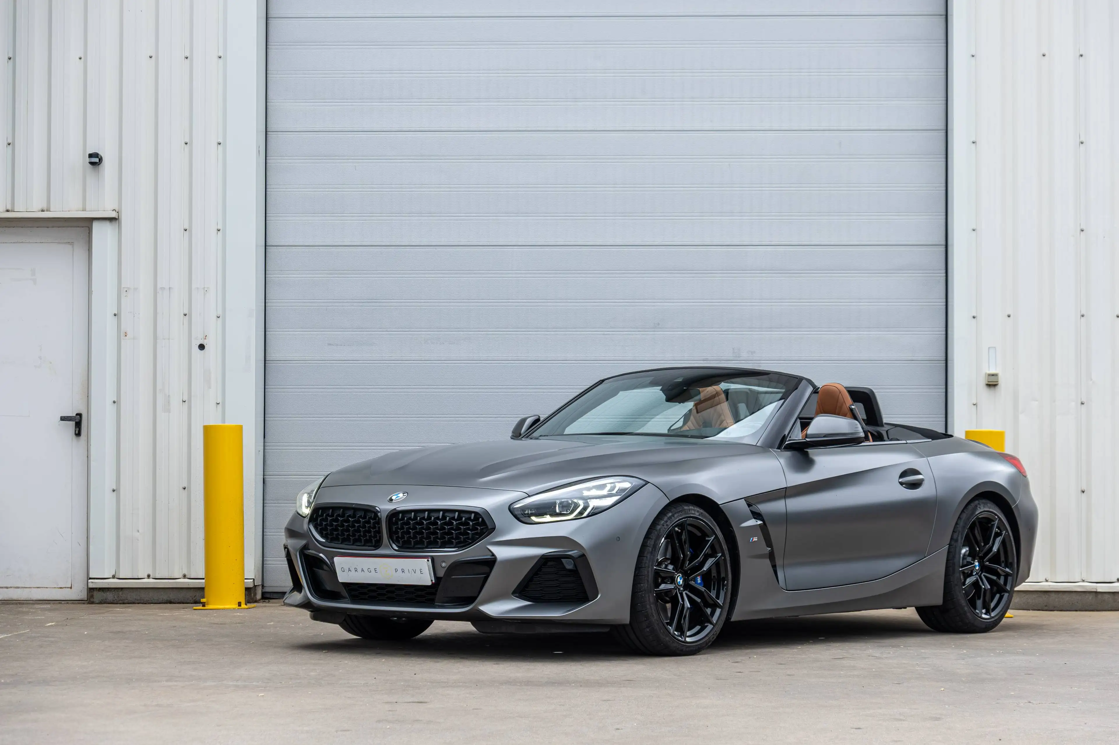 BMW Z4 Z4 2.0i 197CV | FROZEN GREY - COGNAC | KEYLESS | HUP | HK SOUND | GARANTIE 12-60M — photo 4