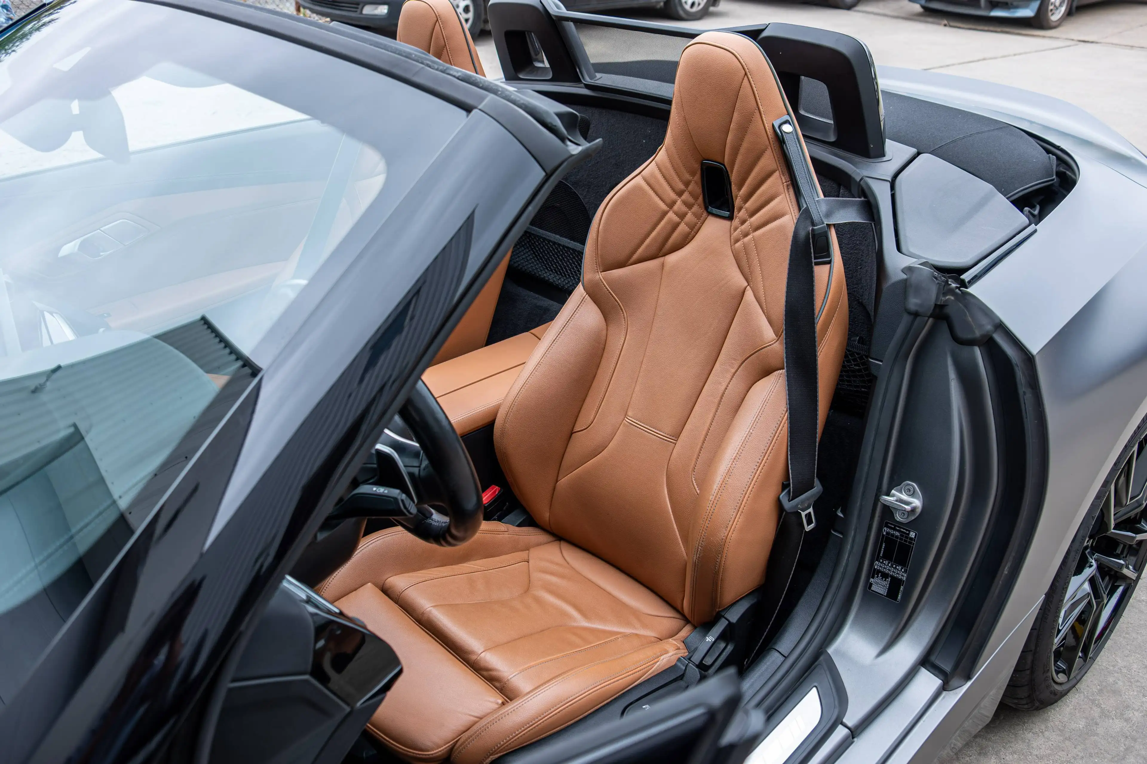BMW Z4 Z4 2.0i 197CV | FROZEN GREY - COGNAC | KEYLESS | HUP | HK SOUND | GARANTIE 12-60M — photo 11