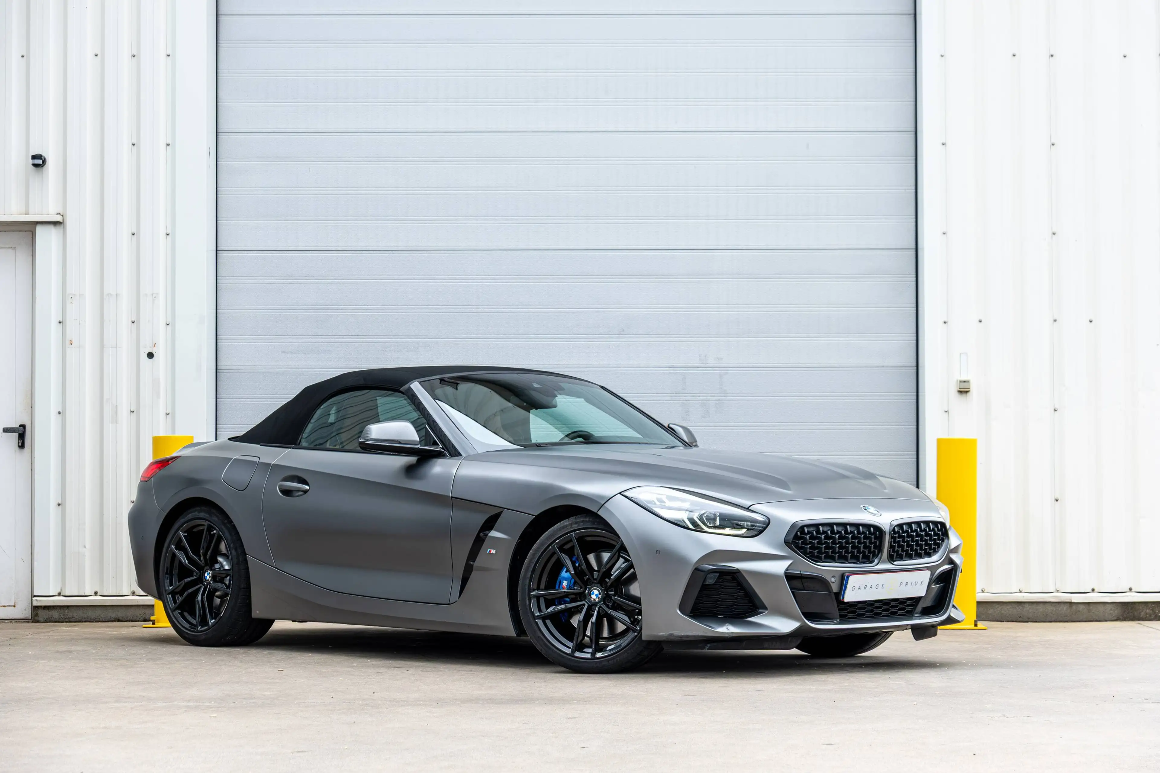 BMW Z4 Z4 2.0i 197CV | FROZEN GREY - COGNAC | KEYLESS | HUP | HK SOUND | GARANTIE 12-60M — photo 3