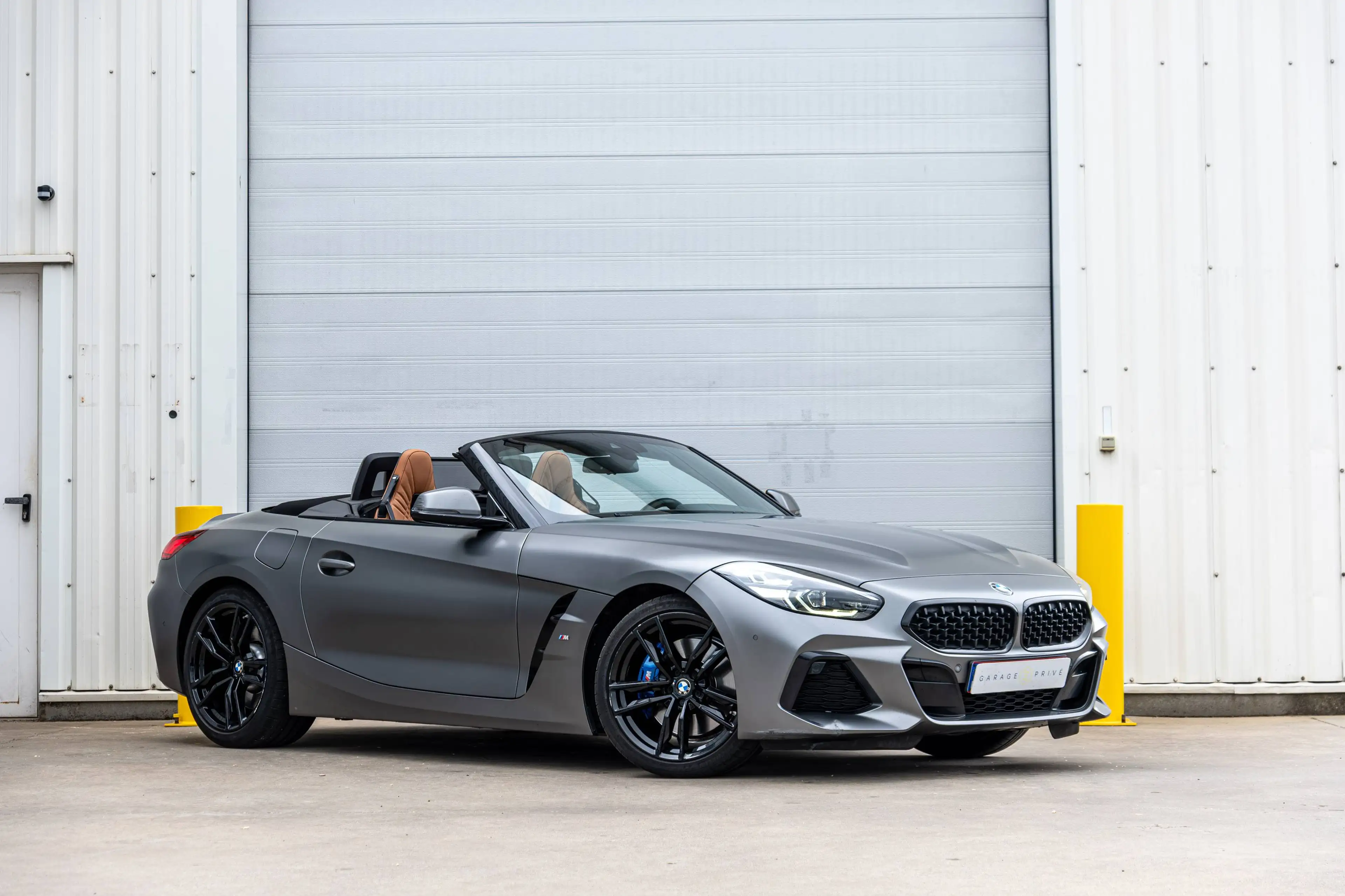 BMW Z4 Z4 2.0i 197CV | FROZEN GREY - COGNAC | KEYLESS | HUP | HK SOUND | GARANTIE 12-60M — photo 2