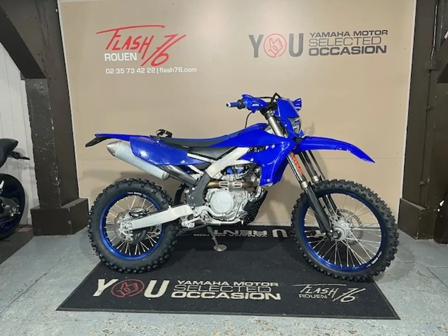 Yamaha WR 450 Bleu - 1