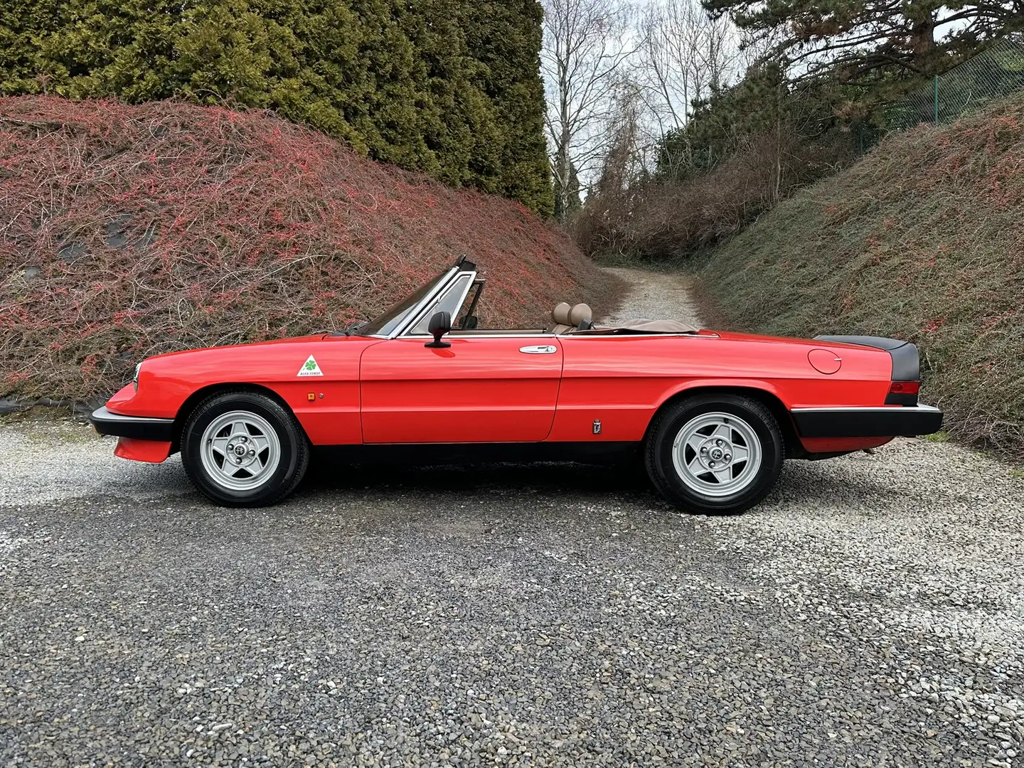 Alfa Romeo Spider 2000 Aerodinamica /Parfaite/1er pro Belge/49624km! Rouge - 2