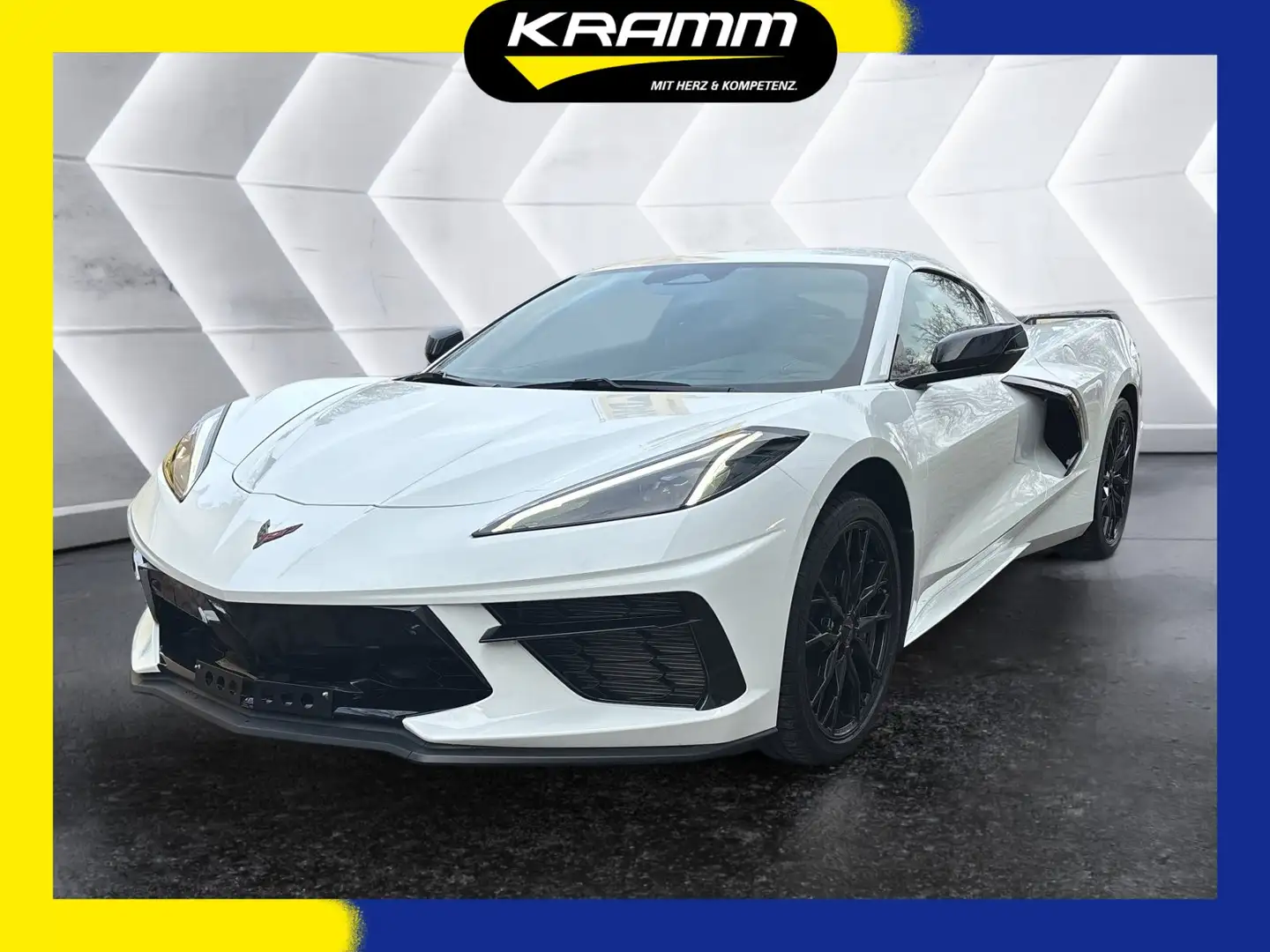 Corvette C8 Coupe 3LT Z51 6.2 V8 2024 Weiß - 1