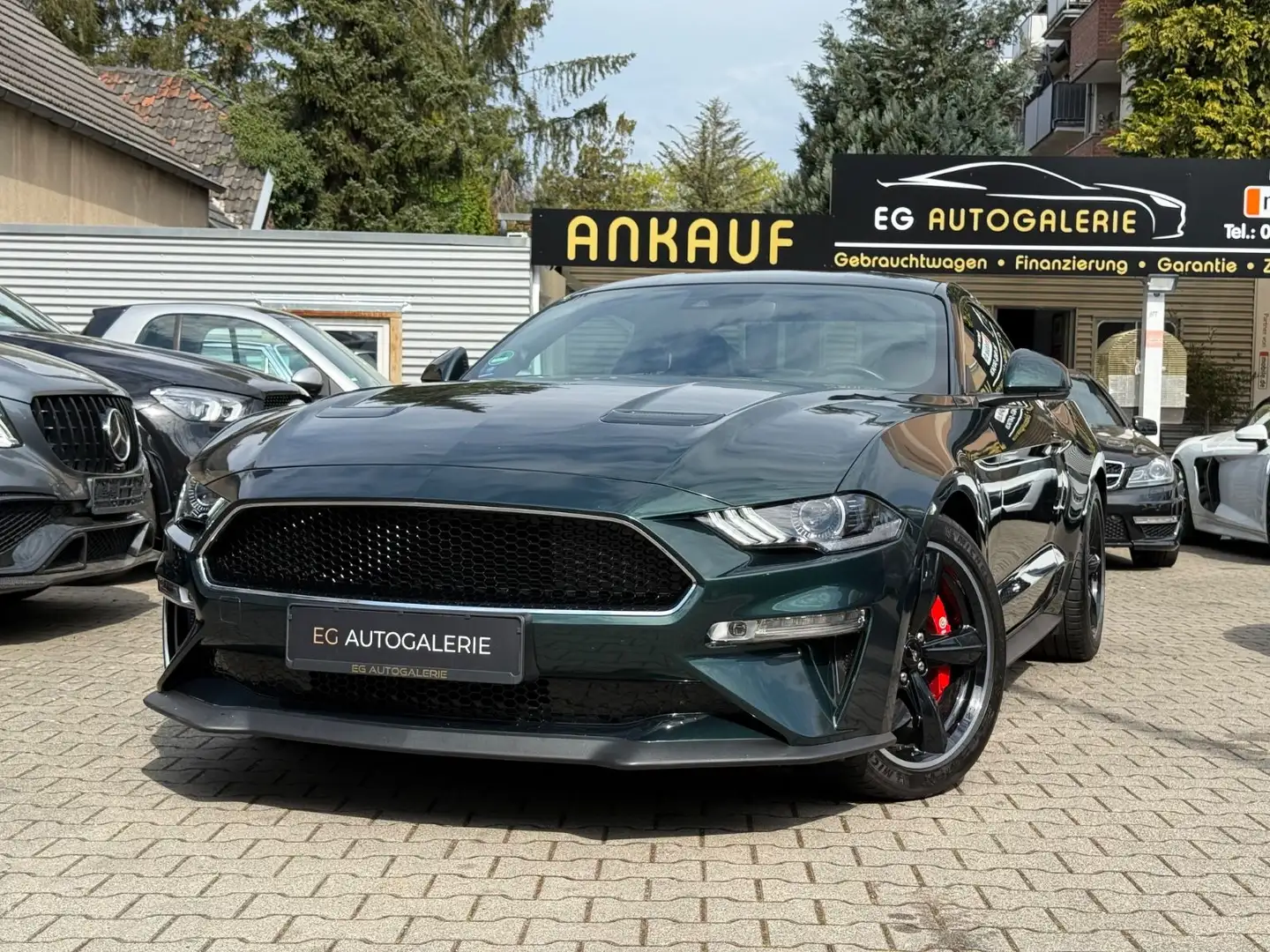 Ford Mustang Bullitt *4.630KM*1.HAND*SCHECKHFT*VOLL* Verde - 1