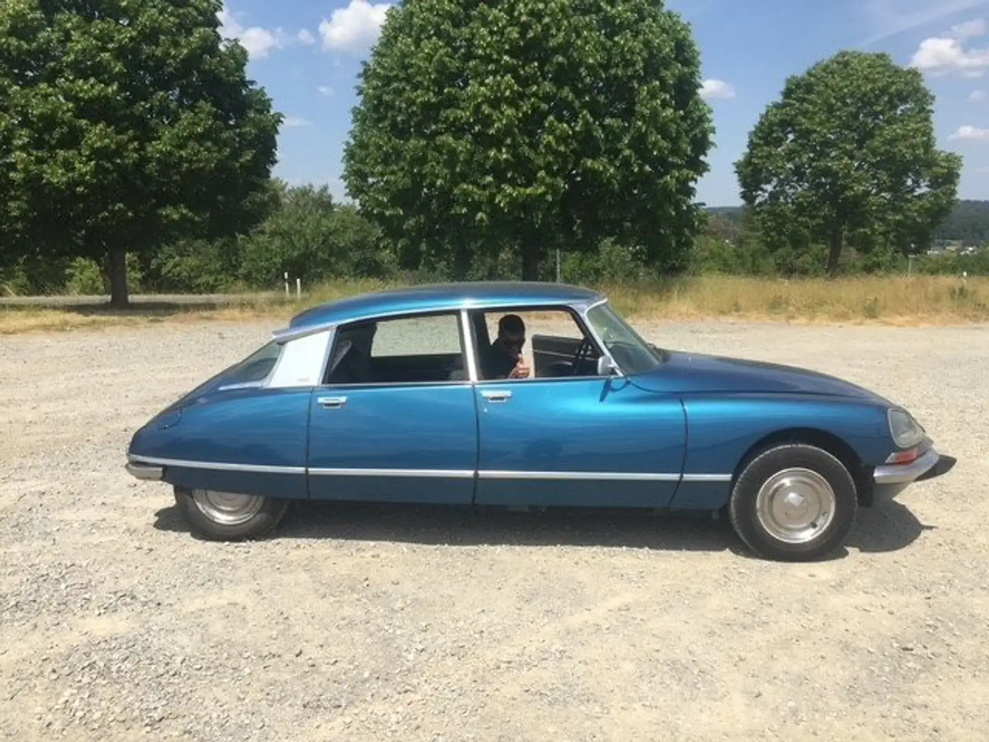 Citroen DS DS Pallas 2.3 ie Halbautomatik Niebieski - 1