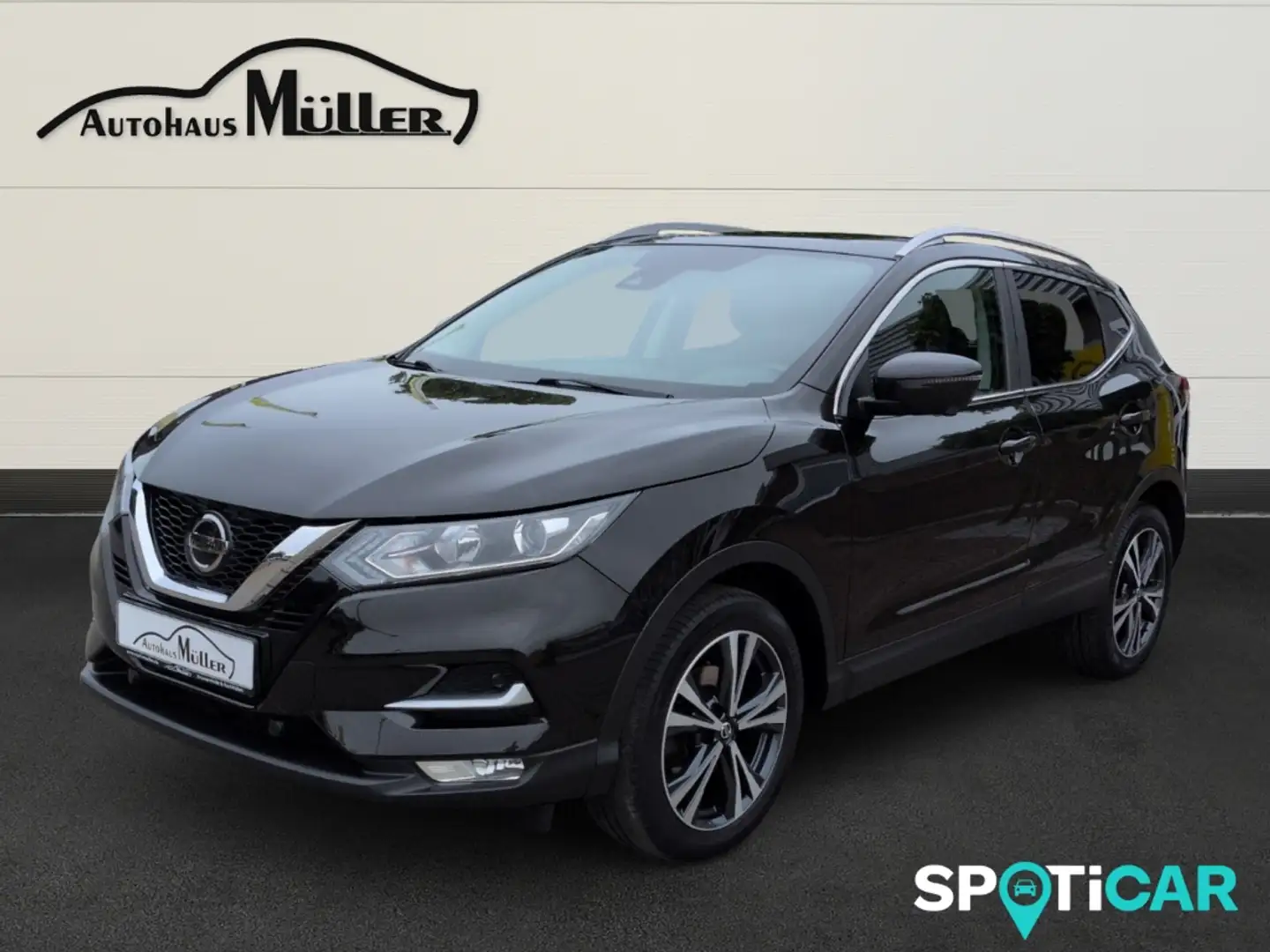 Nissan Qashqai Tekna 1.3 DIG-T NAVI PANO AHK-abnehmbar 360 Kamera Noir - 1