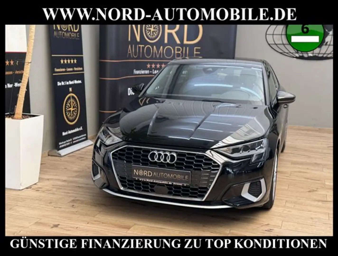 Audi A3 Limousine Advanced 1.0 30 TFSI Navi/LED/Virt. Adva Schwarz - 1