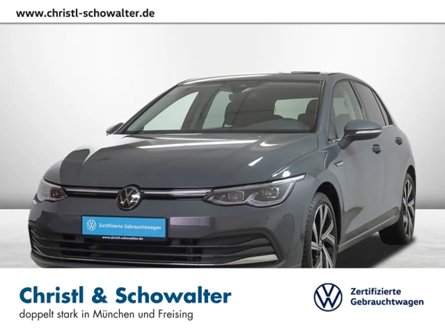 Volkswagen Golf VIII 1.5 eTSI DSG Style AHK MATRIX NAVI Grau - 1