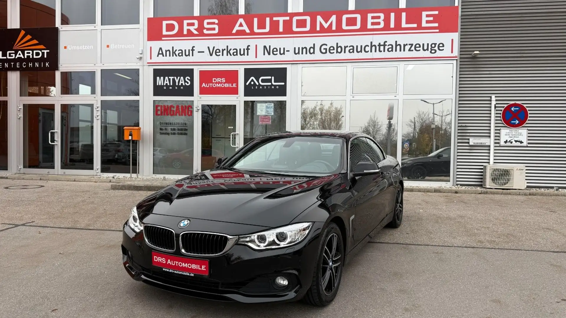 BMW 420 i Cabrio /Navi/Bi Xenon Schwarz - 1