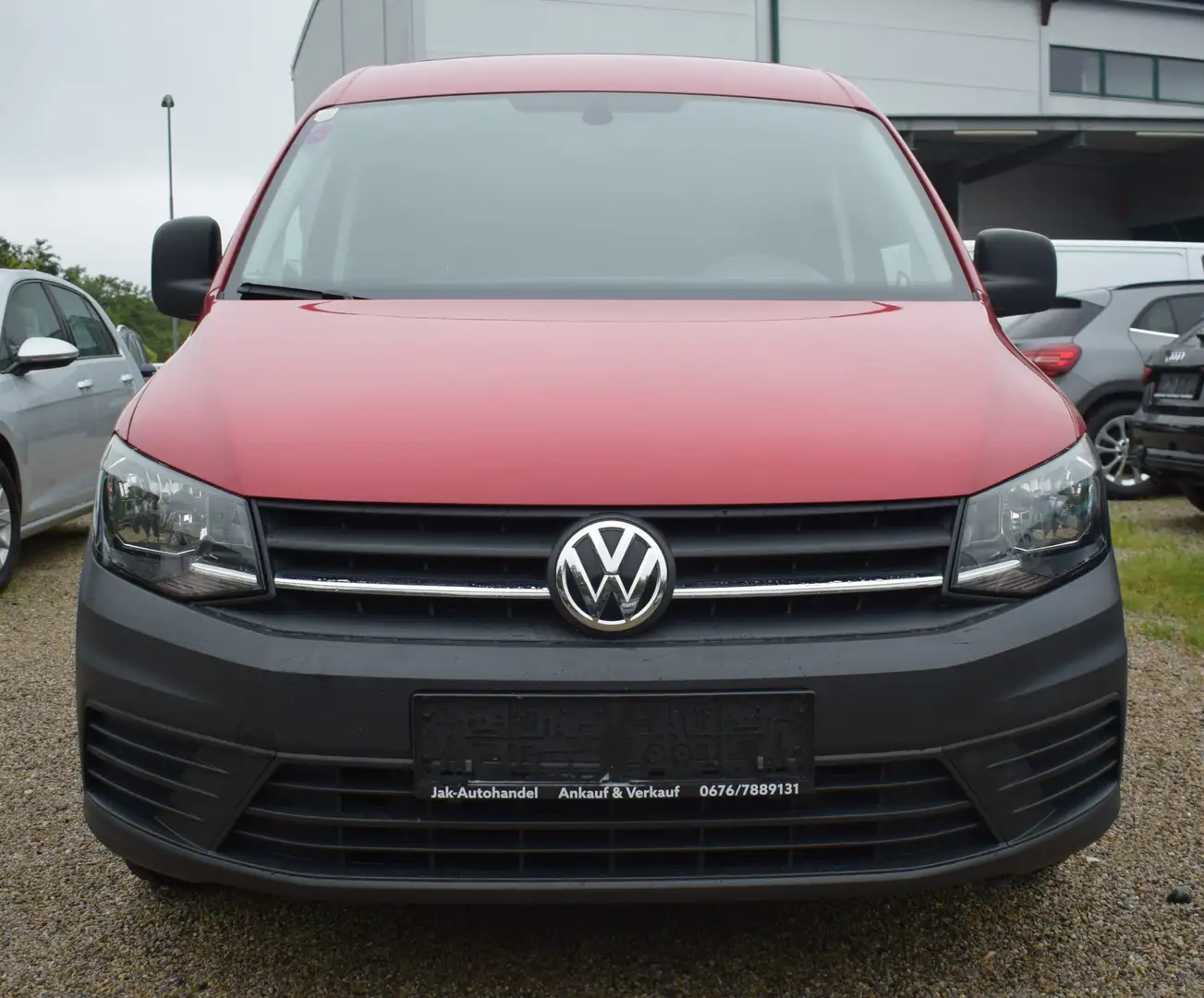 Volkswagen Caddy 2,0 TDI DSG Austria Rot - 2