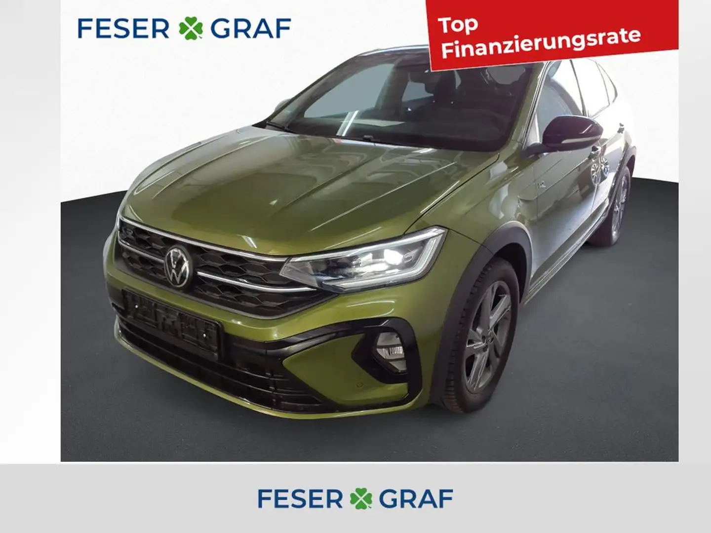 Volkswagen Taigo 1.5 TSI R-Line DSG/Matrix/ACC/AHK/Pano/Navi Vert - 1
