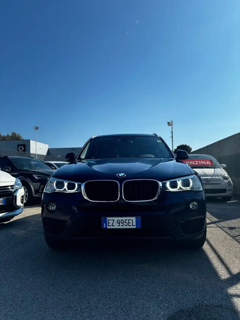 BMW X3 xDrive20d Msport Blauw - 1