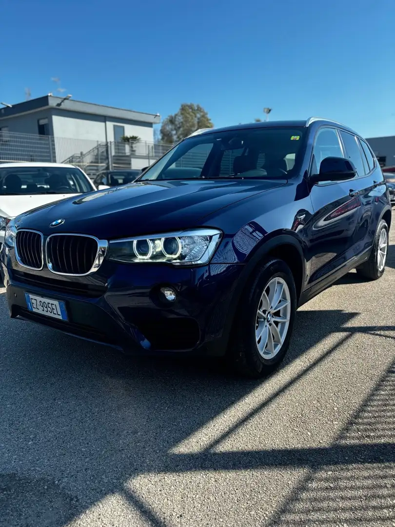 BMW X3 xDrive20d Msport Blauw - 2