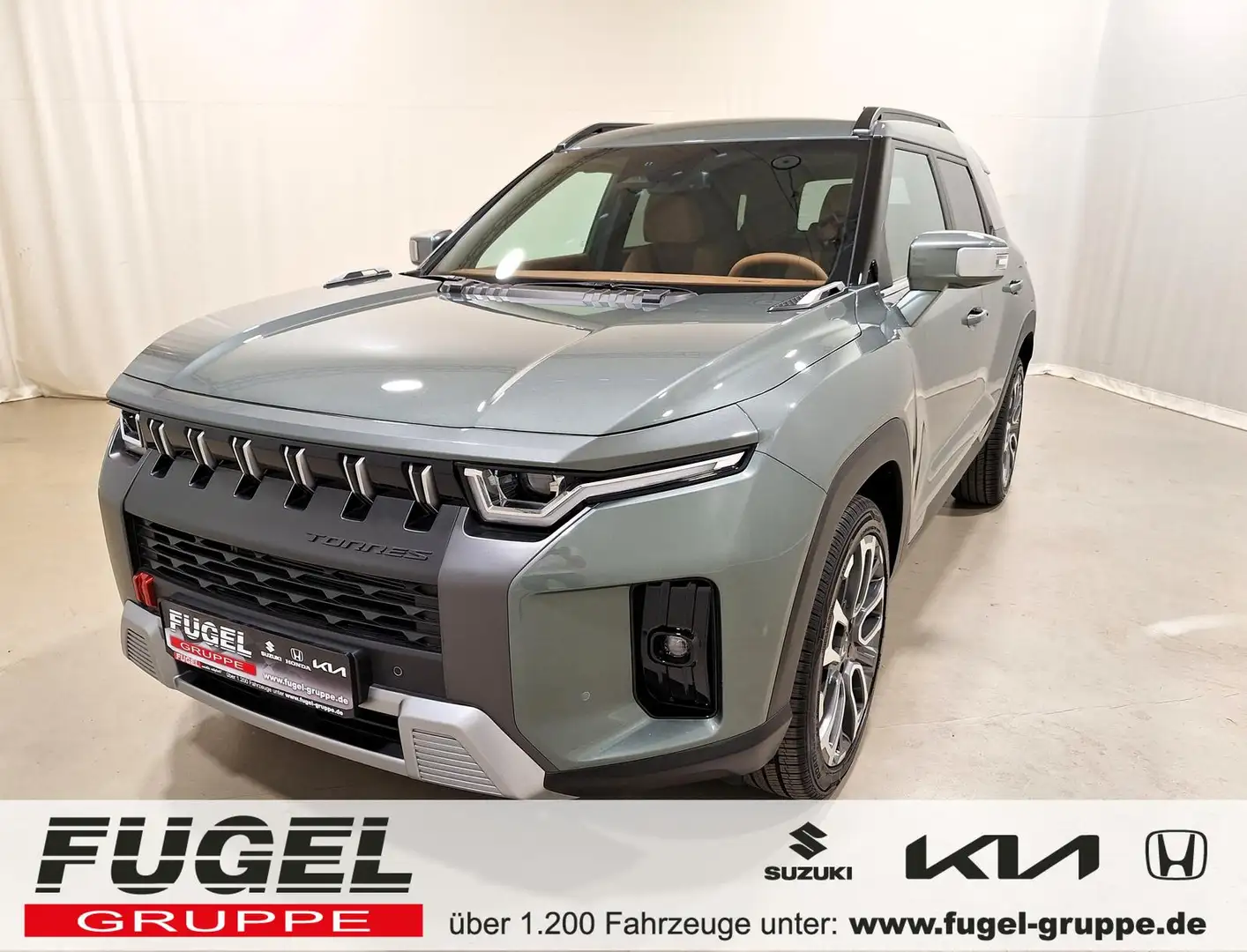 SsangYong Torres 1.5 T-GDI Forest Edition AT|LED|Navi|4xSHZ Grün - 1