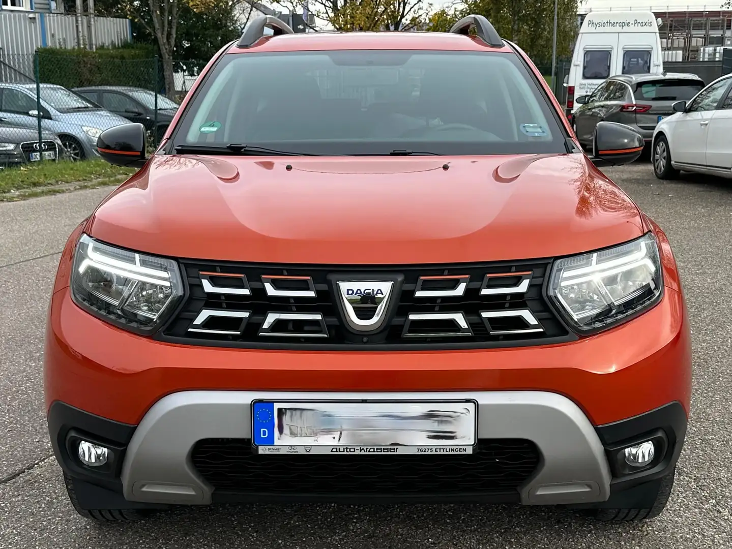 Dacia Duster +Extreme+1. Hand+Scheckheftgepflegt+AHK+ Orange - 2