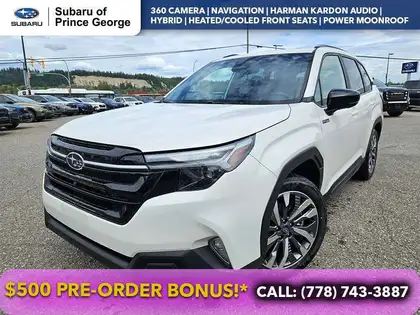 White 2026 Subaru Forester Hybrid SUV / Crossover Automatic