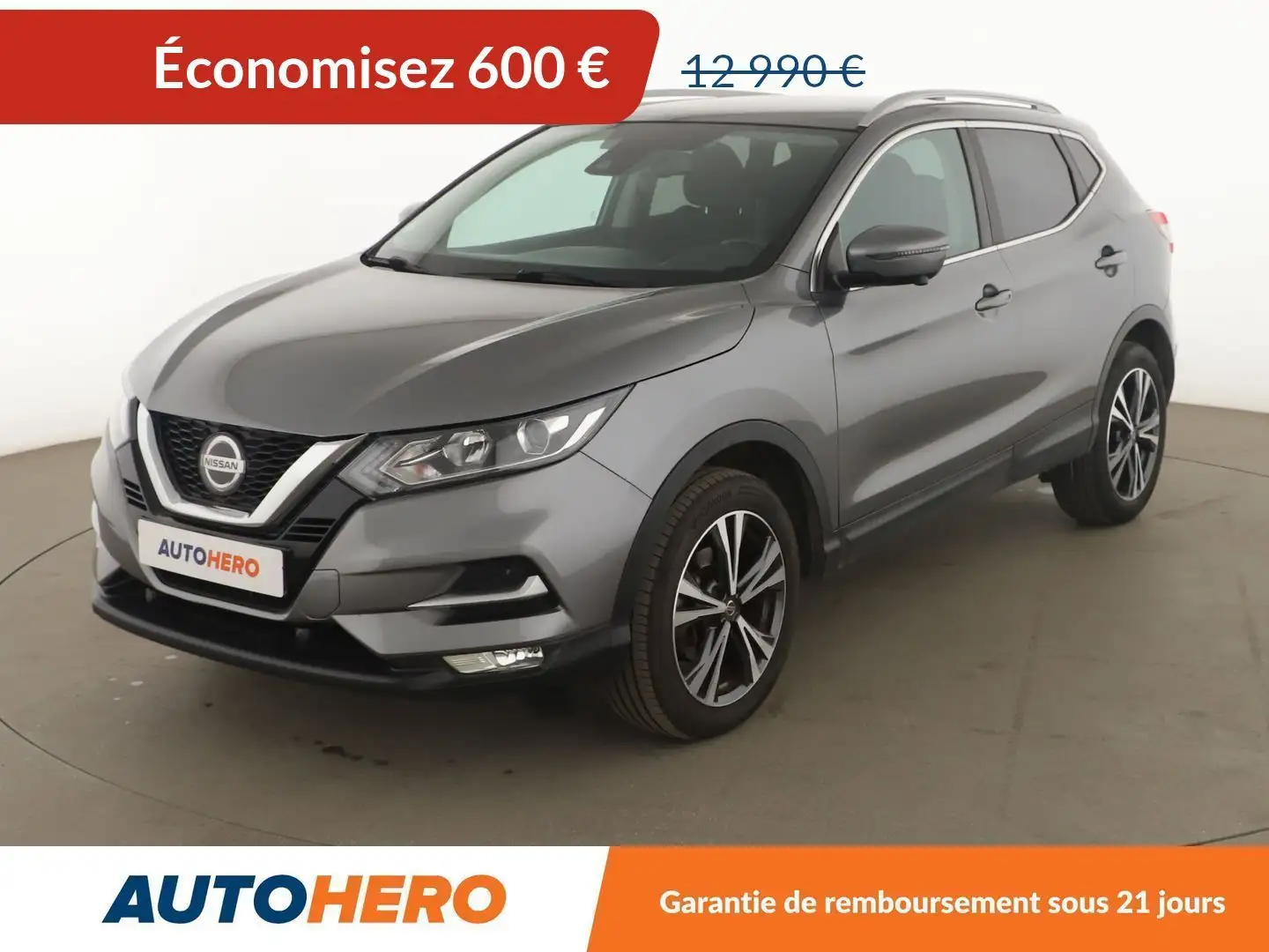 Nissan Qashqai 1.2 DIG-T N-Connecta Grigio - 1
