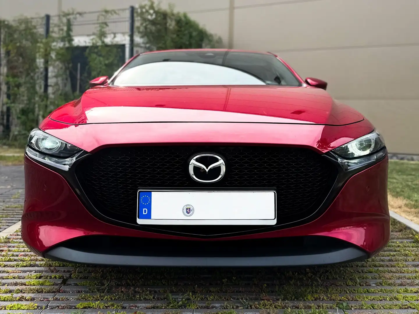 Mazda 3 SKYACTIV-X 2.0 M-Hybrid // TÜV, Service NEU Красный - 2